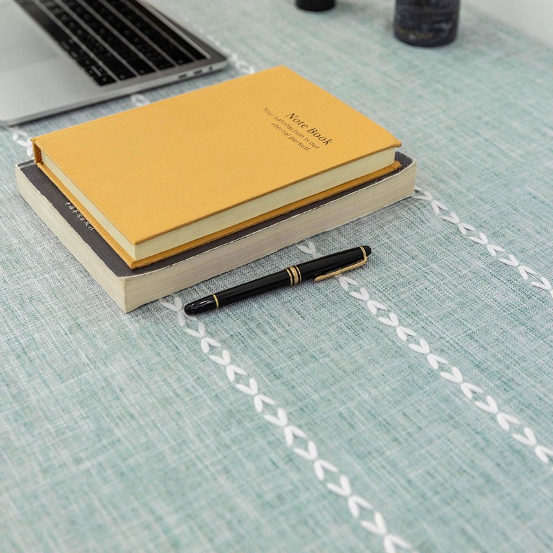 Home Brilliant Table Cloth Rectangular, Table Protector Heat-Resistant Decorative Tablecloth,