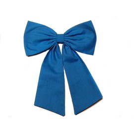 EmilyRose Couture Little Mermaid Inspired Cheer Bow Collection (Scrunchy, Aqua Mermaid (Large))