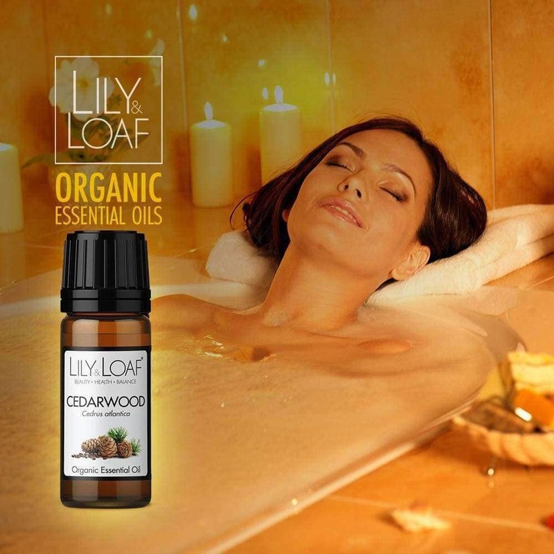 Lily & Loaf Cedarwood Atlas Organic Essential Oil (Cedrus atlantica)