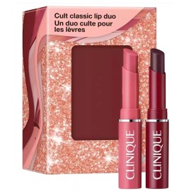 Clinique Cult Classic Almost Lipstick Duo Set - Black Honey & Pink Honey NIB