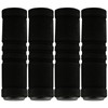 Luckious 4 PCS Anti-Slip Foam Bike Handlebar Grips with End
