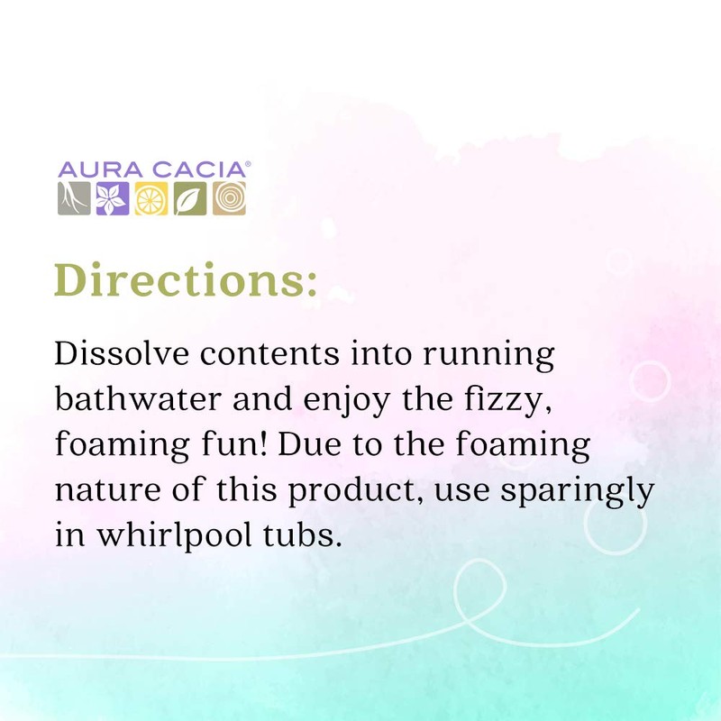 Aura Cacia Clearing Breezeway Fizzy Bath | GC/MS Tested for