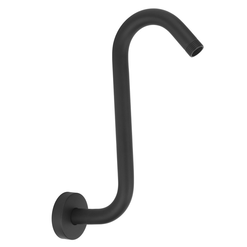 NPT1/2 Shower Arm Concealed Wall Mounted S Shaped Shower Head