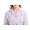 GLOBAL Women's Flannel Pajamas Set 100% Cotton PJs for Women