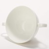 NARUMI(ナルミ) Cup and Saucer Sense Plain White 260cc Bouillon 51799-2913