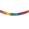 'Paper Chains, D = 16 cm, 6 M, Rainbow Coloured Party Garland Birthday & Fancy Dress