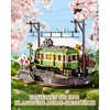 ROBOTIME 3D Puzzle Wooden Sakura Tram with Lights, Model Kit
