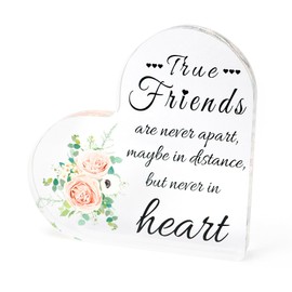 Tamnioa Acrylic Heart Hanging Ornament: Friendship, Birthday, Holiday Gifts for Women