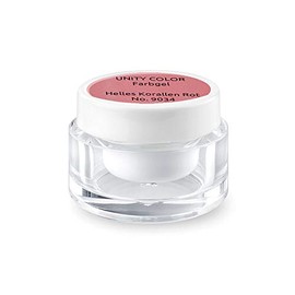 Premium colour gel UNITY COLOR Light coral Red