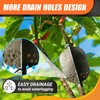 [Upgraded] 9Pcs Tree Root Growing Box with Drain Holes, Half
