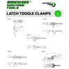 1000LB J-HOOK FLG BASE LATCH CLAMP