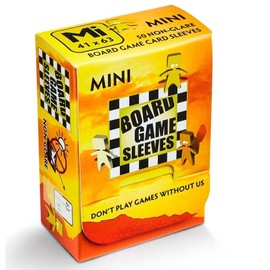 Arcane Tinman Board Game Sleeves: Mini (Non-Glare) 41x63mm, Clear