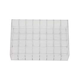 Olive-G Acrylic Cosmetics Storage Case Stand Cosmetic Makeup Lipstick Lipstick Trinket Holder Transparent 40 Pieces