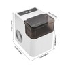 Countertop Ice Maker, 26.46 lbs/24H Electric Ice Machine with 2