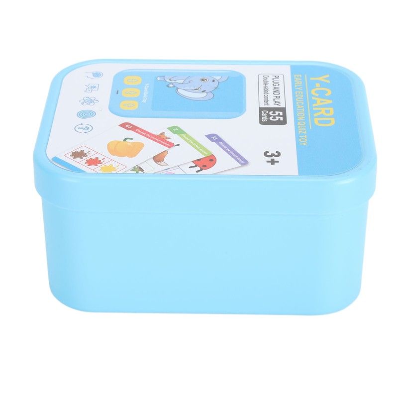 Baby Talking Flash Cards 55 Cards Automatic Reading Educational English