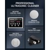 CREWORKS 2L Digital Ultrasonic Cleaner with Degas & Gentle Modes,