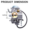 waltyotur Carburetor Carb Replacement for Suzuki Quadrunner 500 LTF500F 4X4