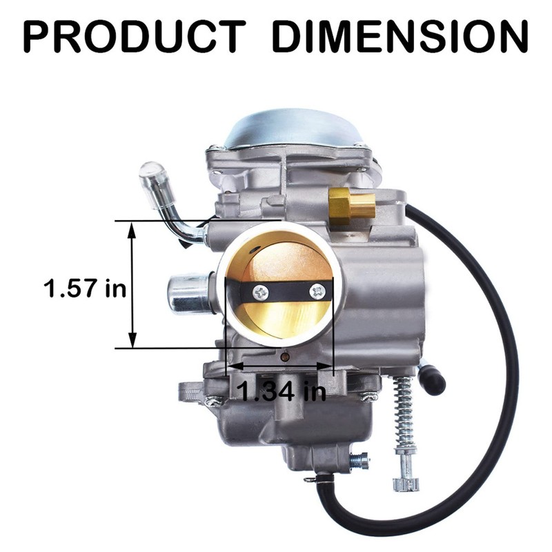 waltyotur Carburetor Carb Replacement for Suzuki Quadrunner 500 LTF500F 4X4