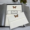 Wagtail Designs Writing Paper Gift Set with Butterfly (Orange) Design