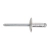Sealey RM4827L Aluminium Multi-Grip Rivet Large Flange, 4.8mm x 27mm,