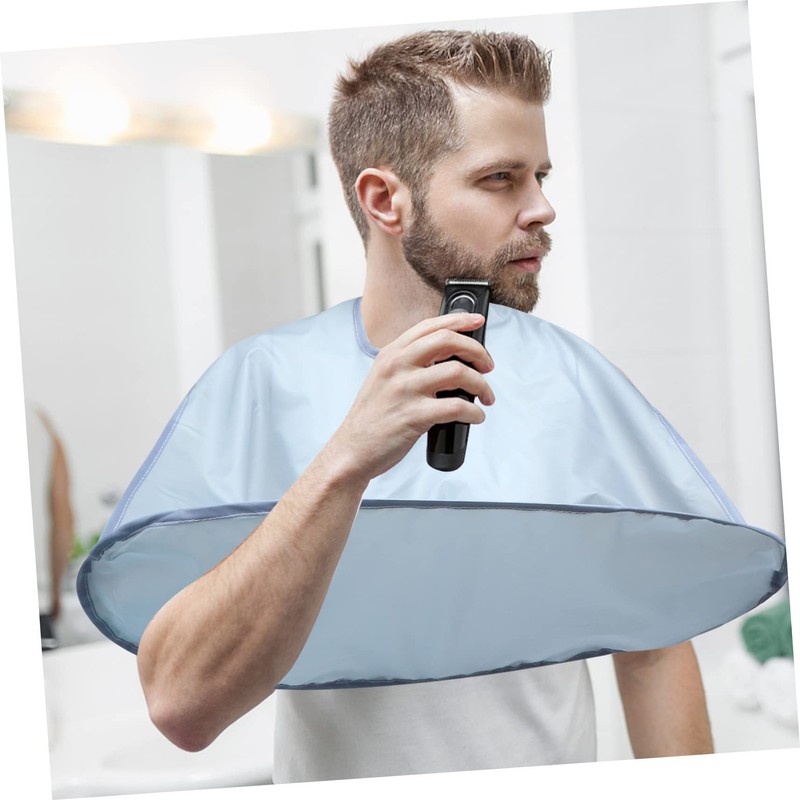 Mikinona Waterproof Barber Cape Hairdressing Cloak for Home Haircut Polyester