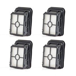 4 Pack 1866 Replacement Filters Compatible with Bissell Crosswave 1785 3888A 2551 & Crosswave Pet Pro 2306 & 2554 2596 CrossWave Cordless Max & Crosswave HydroSteam 35151 3518 Wet Dry Vacuum Cleaner
