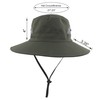 Mukeyo Sombrero de verano para mujer, de ala ancha, protección