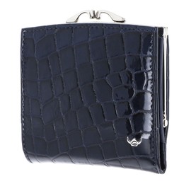 Golden Head Cayenne RFID Protect French Coin Purse Wallet Night Blue, Night Blue, Modern