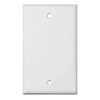 Single Gang Plastic White Electric Box Blank Face Wall Plate
