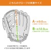 Fukuoka Softbank Hawks x GP Baseball Toddler Gloves Magic Catch