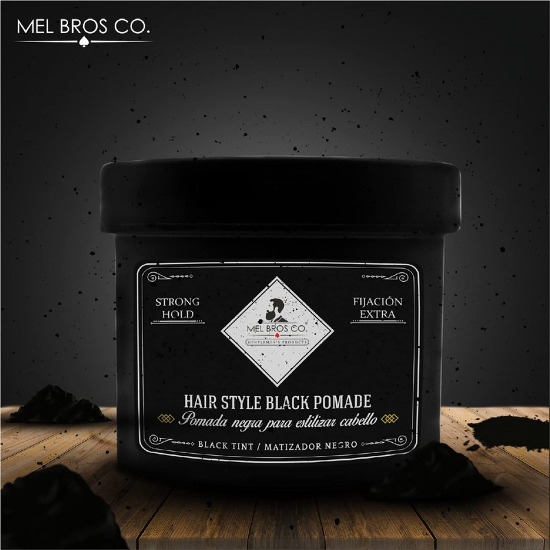 MEL BROS CO. - Hair Style Black - Pomada negra