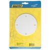 Seachoice Marine Boat Cover Plate, Arctic White, 4-1/8 in. Outer