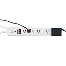 Innovera IVR71654 7 AC Outlets 4 ft. Cord 1080 Joules Surge Protector - White