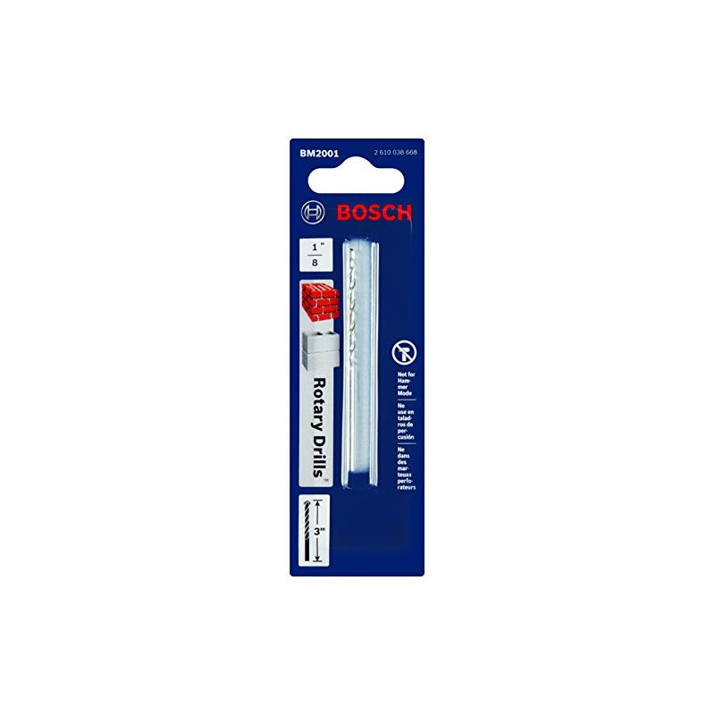 BOSCH BM2001 1/8 x 2 x 3-inch Fast Spiral Rotary