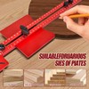 4 in 1 Multifunctional Router Groove Holder, Metric Router Circle