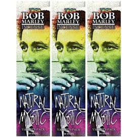 Bob Marley Natural Mystic Incense Sticks, 24 Count, Variety Pack