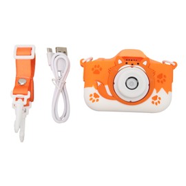 Children Camera HD 40MP Photo 1080P Video 2in IPS Screen Eye Protection Kids Digital Camera Birthday Gift USB Charging Orange