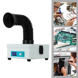 3-Stage Desktop Smoke Absorber Remover HEPA &Carbon Solder Fume Extractor Filter
