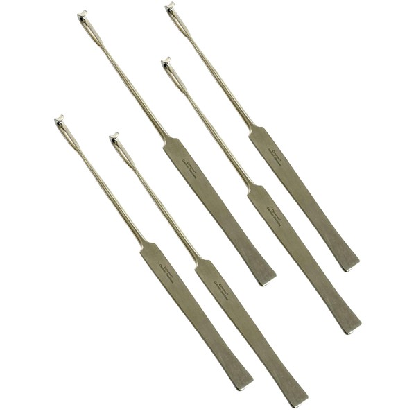 Stainless Steel Snook Hook with Flat Handle and Smooth Finish