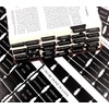 Black Bible Tabs for Men - Paper Index Tabs for