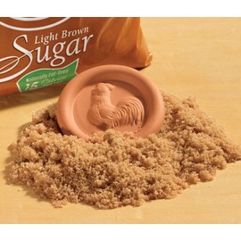 Brown Sugar Preserver, Reusable Terra Cotta Disc, 2 ¼” Diameter