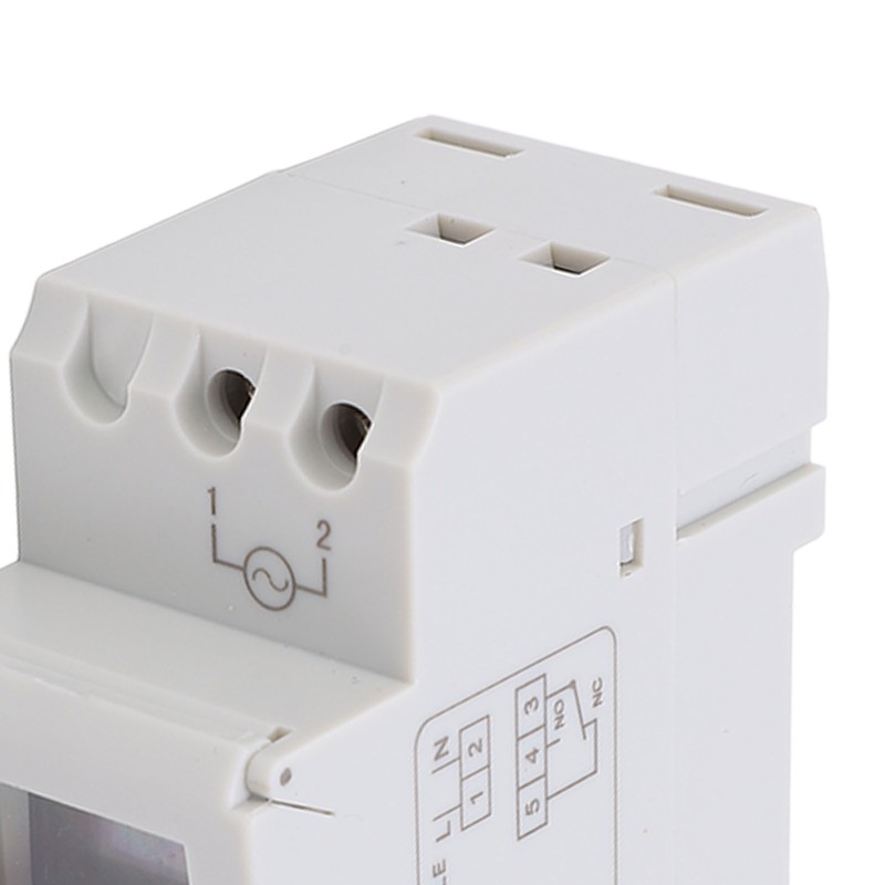 Digital Timer Switch LCD Programmable Weekly Rail Time Relay AC220‑240V
