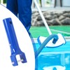 Nayciiy 2 Pcs Pool Vacuum Head Handle with 4 Pcs