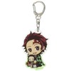 Demon Blade Kamado Charcoal Jiro Gyugyutto Acrylic Key Chain