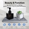 2 PCS Water Absorbing Stone Trays for Bathroom Sink &