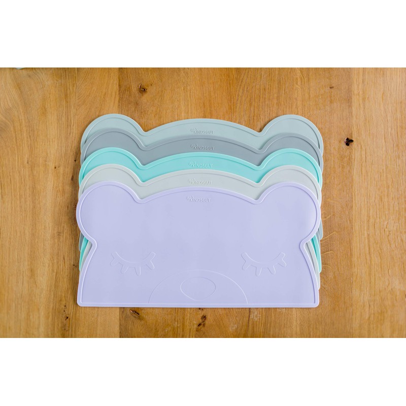Kindsgut Placemat Bear Placemat, Placemat in Child-friendly Design and Subtle