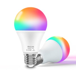 BtcLink Smart Light Bulbs 16W 1600LM, Alexa Light Bulbs (2024)