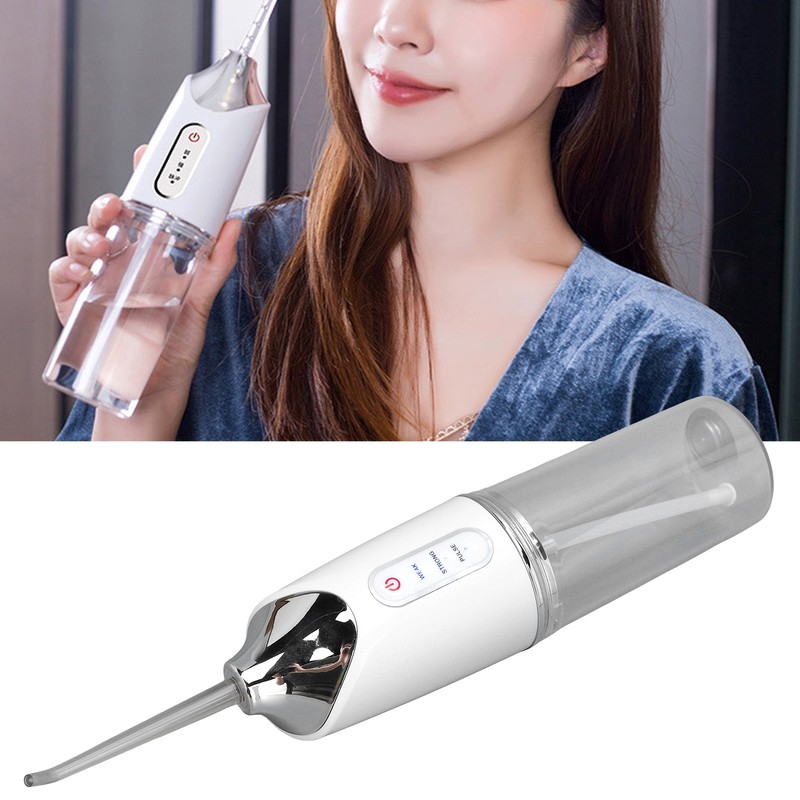 Electric Teeth Irrigator 360° Rotating Nozzle 3 Modes Plaque Remover
