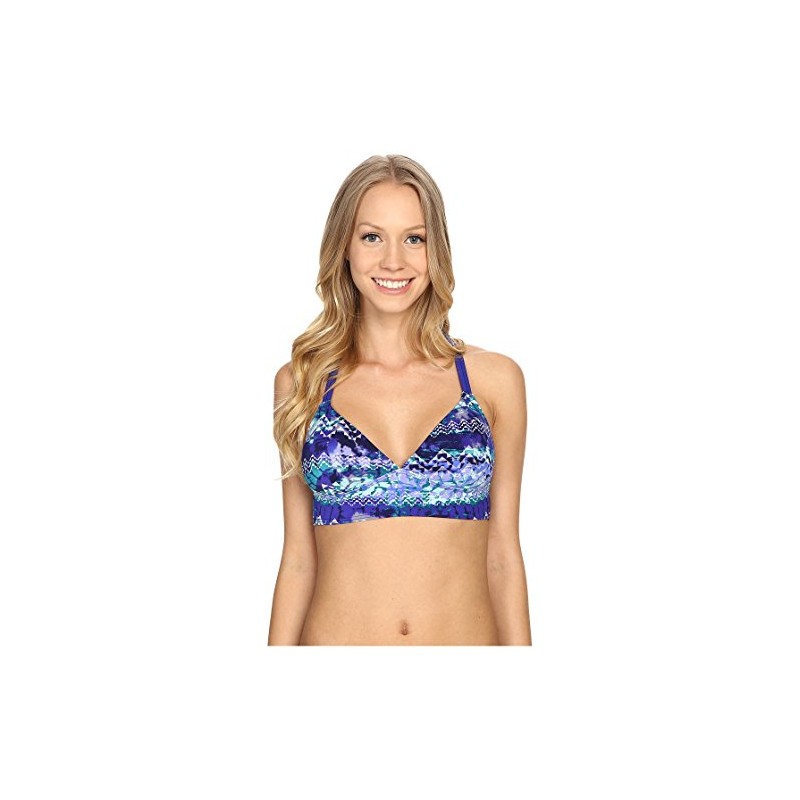 TYR Emerald Lake Cascade Cross Bralette - x-large