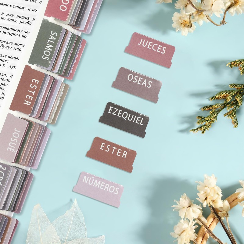 Bible Tabs for Women & Men 84 pcs Laminated Bible